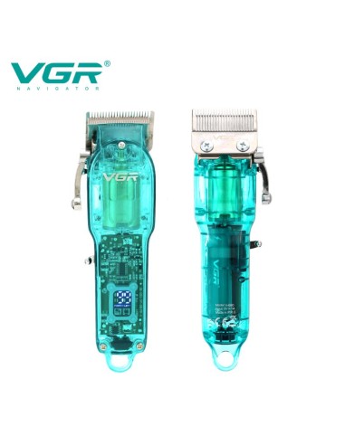V-660 Digital Display New Transparent Hair Clipper