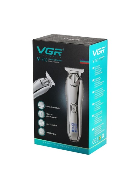 V-293 Professional Hair Clipper with LED Display
