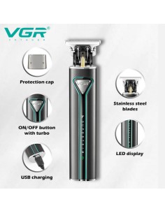 V-009 Professional Cord & Cordless Hair Trimmer 2