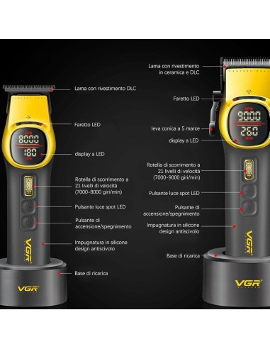 CLIPPER + TRIMMER VGR V-885 S2