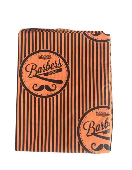 Mantelle Taglio a righe con Logo Barbers