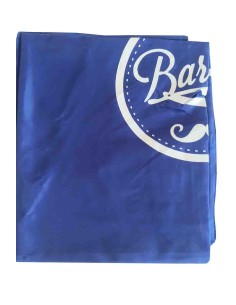 Mantelle Taglio monocolore con Logo Barbers 2