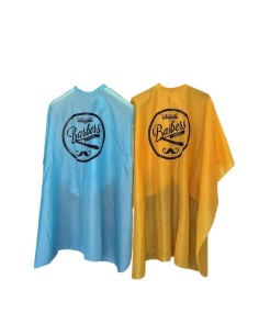 Mantelle Taglio monocolore con Logo Barbers