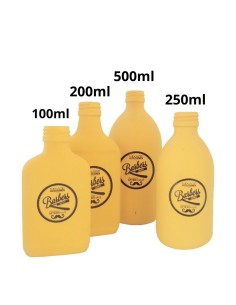 Bottiglie Ceramica Gialle Barbers