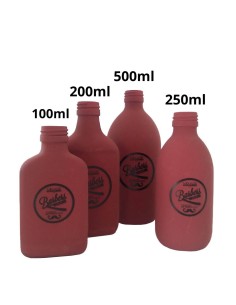 Bottiglie Ceramica Rosse Barbers